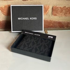 Michael Kors men’s slim billfold wallet